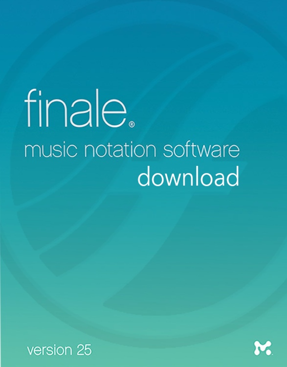 Finale 25 EDU Download Version WIN/MAC